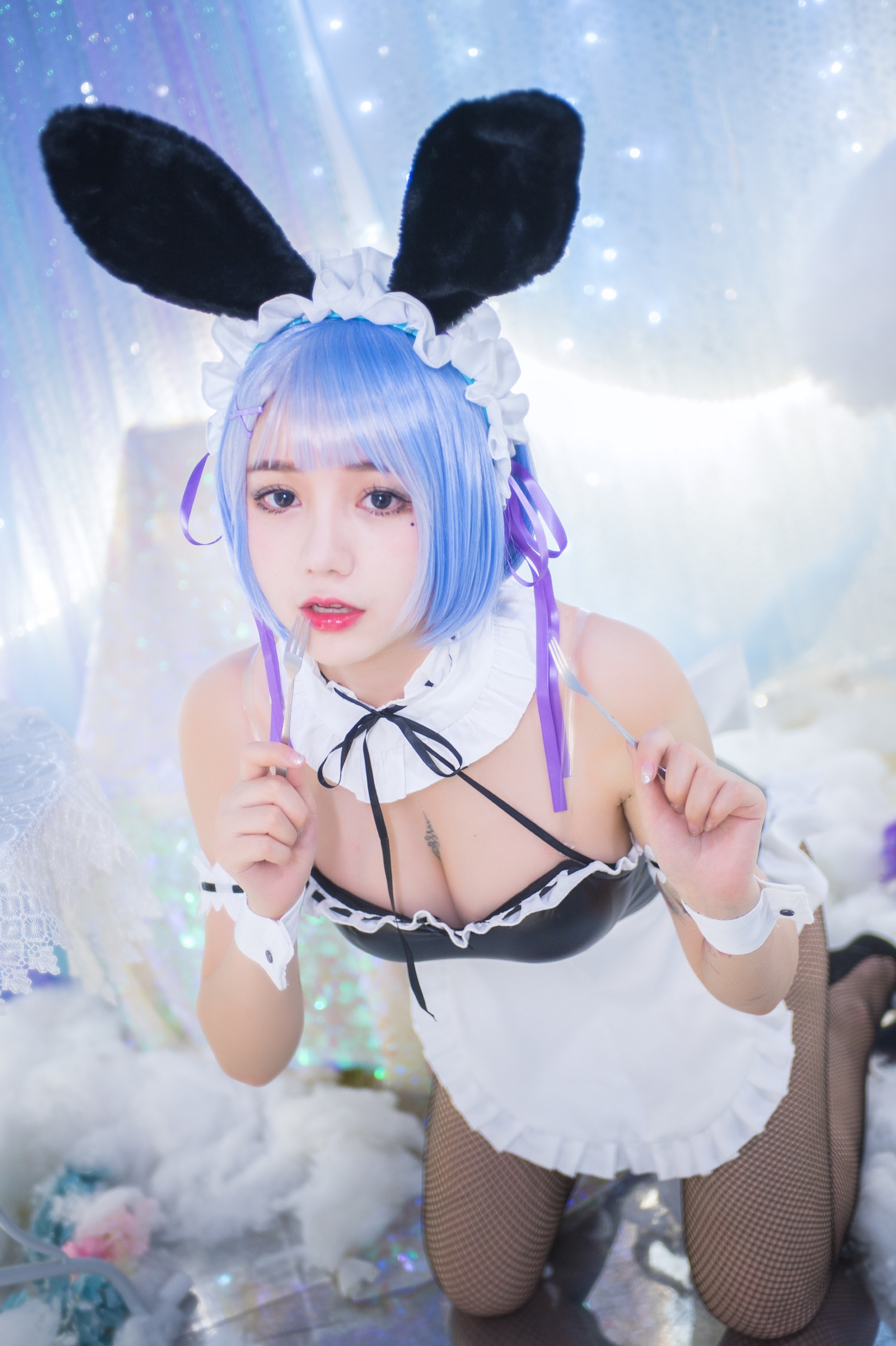 洛丽塔大哥 - NO.011 蕾姆兔女郎 [17P]-XikXak